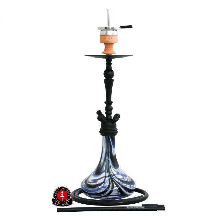Кальян AMY Deluxe 057 Globe на 1 персону 76 см Черный (641104027)