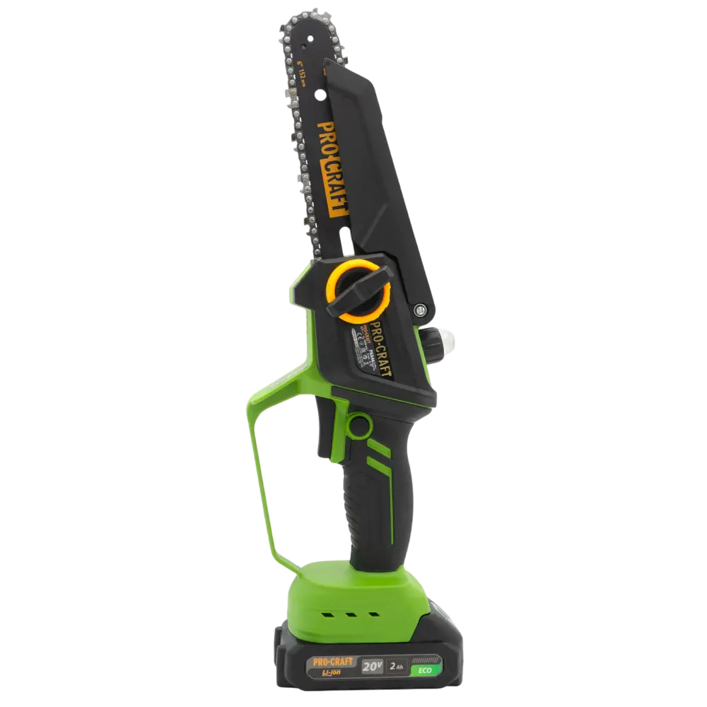 Пила безщіткова акумуляторна ProCraft PKA46 з 2 акумуляторами та зарядним пристроєм з кейсом