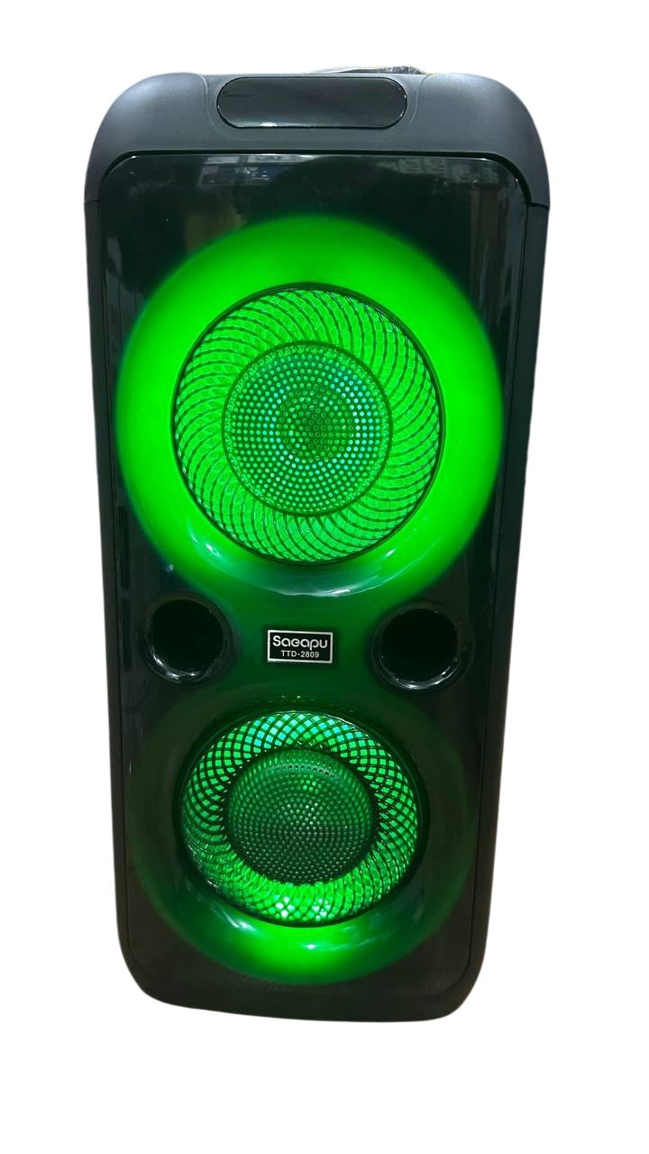 Активная акустическая колонка Bluetooth TTD-2809 с RGB подсветкой