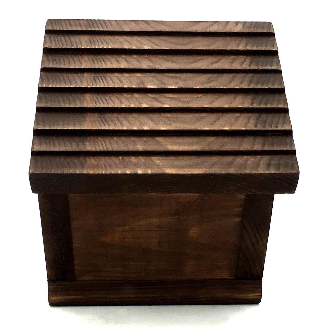 Шпаківня садова з дерева Гуменник Капучино (СКВ-004009) - фото 3 Шпаківня садова з дерева Гуменник Капучино (СКВ-004009) - фото 3