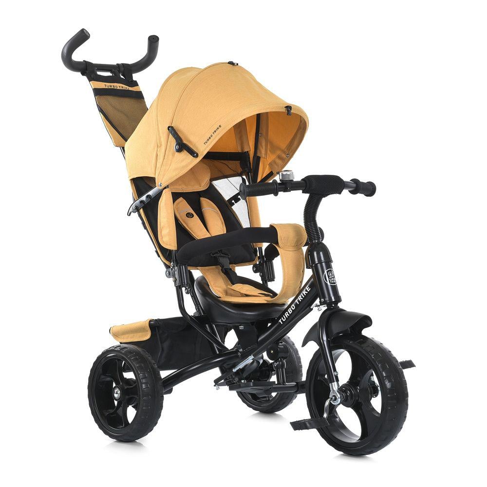 Детский велосипед трехколесный Turbo Trike MT 1005 EVA Желтый (403720402)