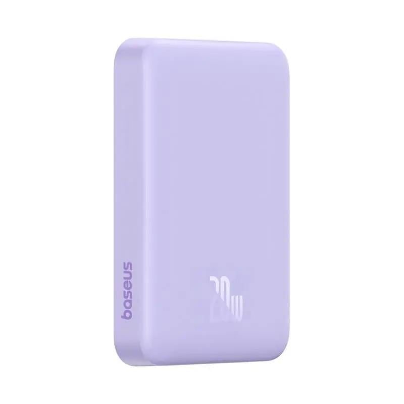Повербанк Baseus Magnetic Bracket Mini 10000 mAh 20W Purple (P10059001513-00)