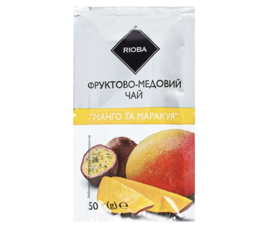 Чай-сашет Rioba концентрированный Манго и маракуя 50 г 12 шт. (25068693)