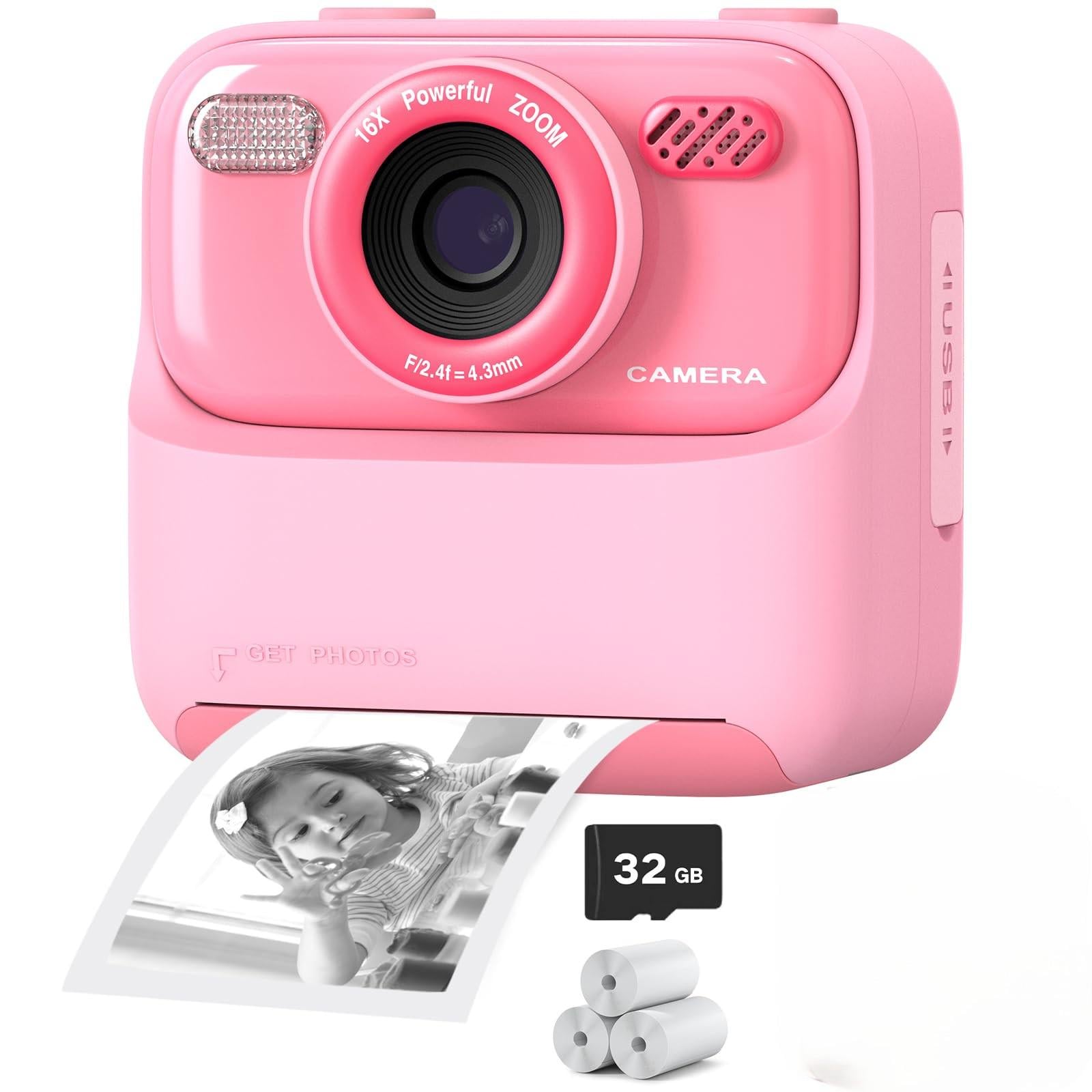 Фотоапарат дитячий миттєвого друку Polaroid з селфі (35081369) Фотоапарат дитячий миттєвого друку Polaroid з селфі (35081369)