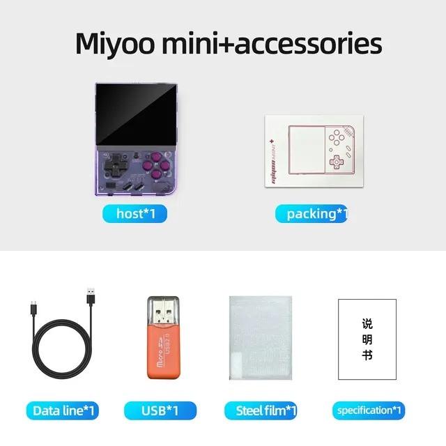 Приставка ретро-ігрова з екраном MIYOO Mini Plus V2 електронна портативна (2316700002) - фото 4