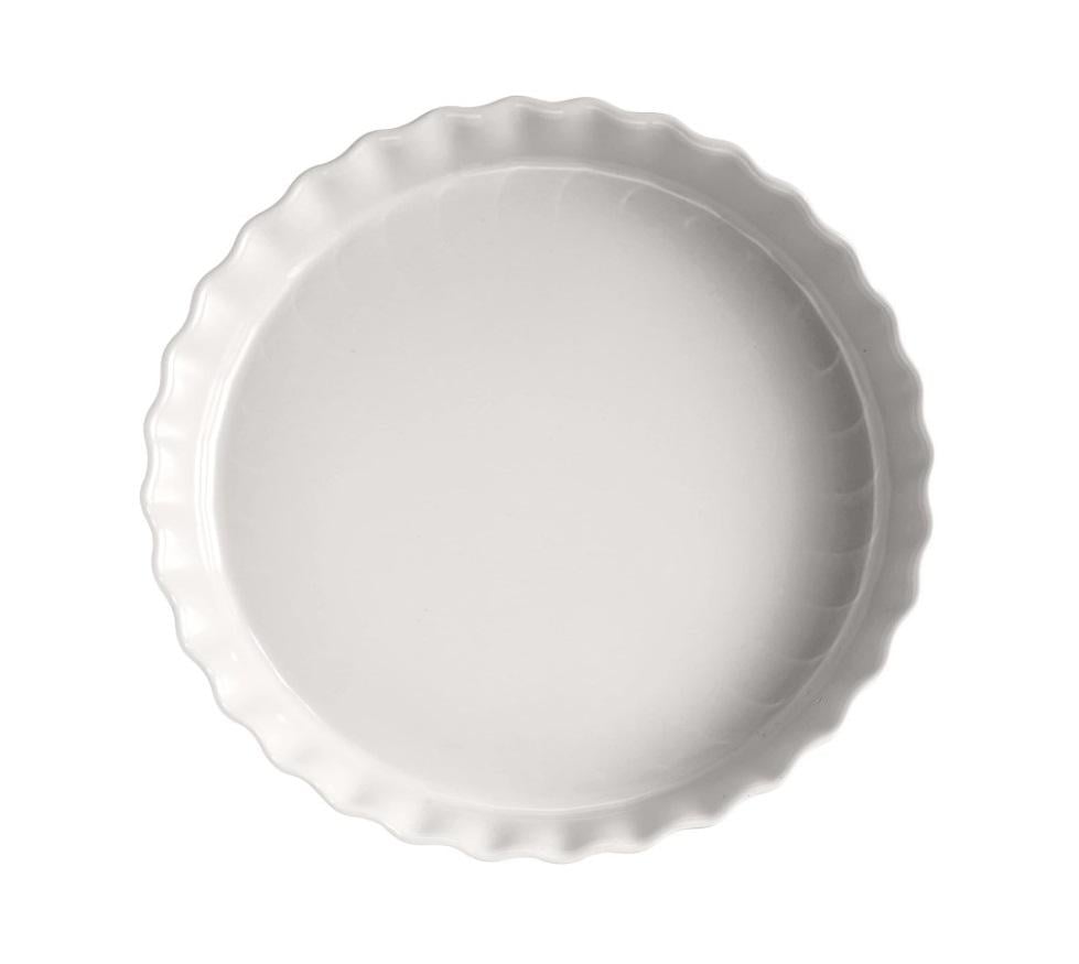 Форма для выпечки Emile Henry керамическая 32 см Белый