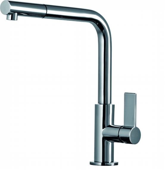 Кухонный смеситель Franke NEPTUNE EVO с выдвижным изливом Хром (115.0373.943)