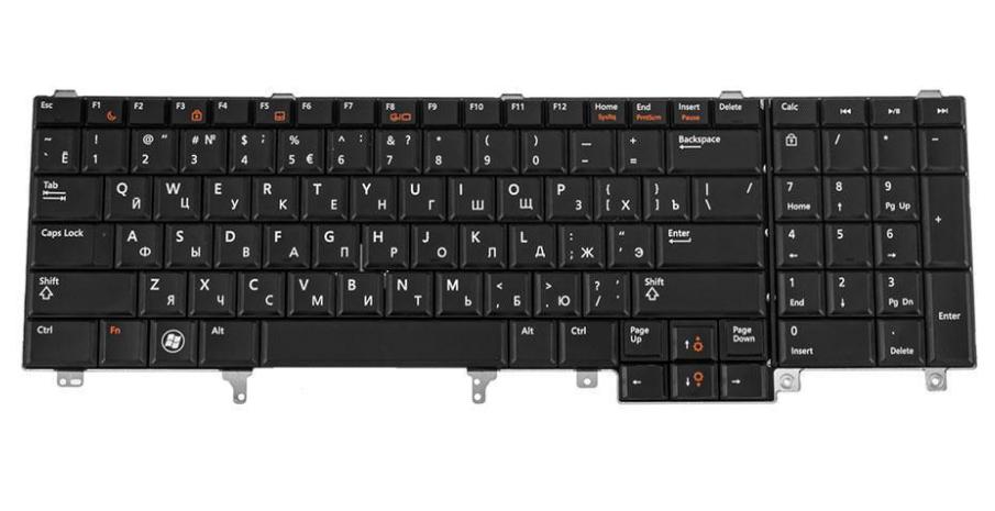 Клавиатура для ноутбука Dell Latitude E6540 (180820) - фото 1 Клавиатура для ноутбука Dell Latitude E6540 (180820) - фото 1