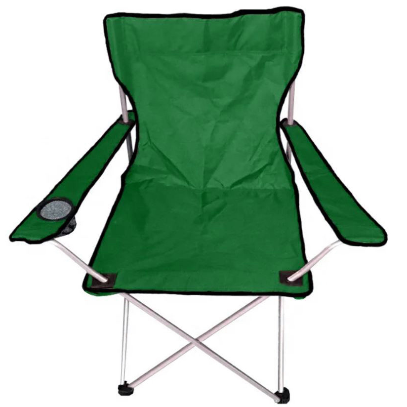Раскладное кресло туристическое Паук MH-3298L Зеленый (018136)