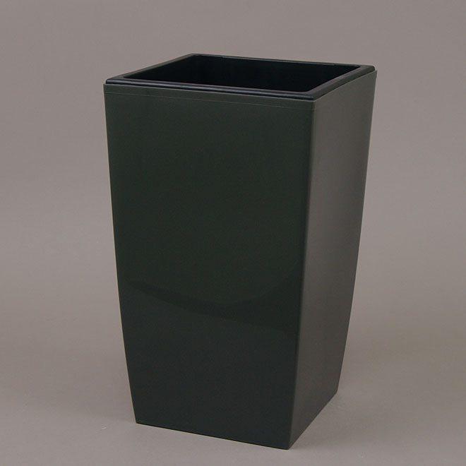 Горшок пластиковый с вкладом Flora Coubi Kwadrat 29х29 см (91067)