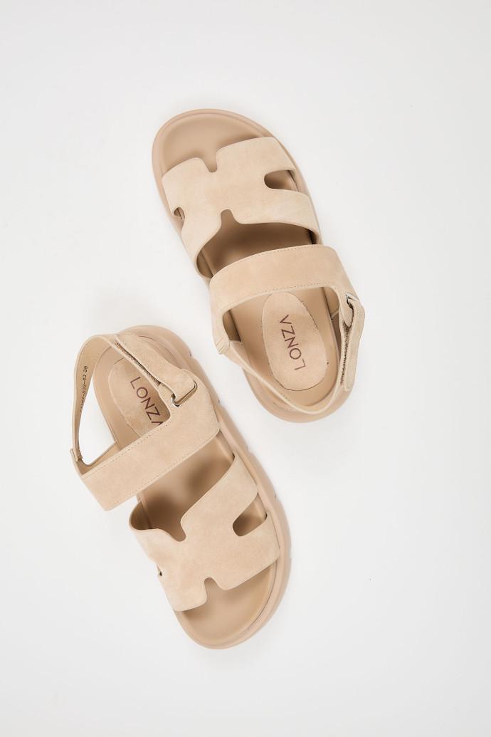 Босоніжки жіночі LONZA 195735 р. 40 Бежевий (20387_40) - фото 3