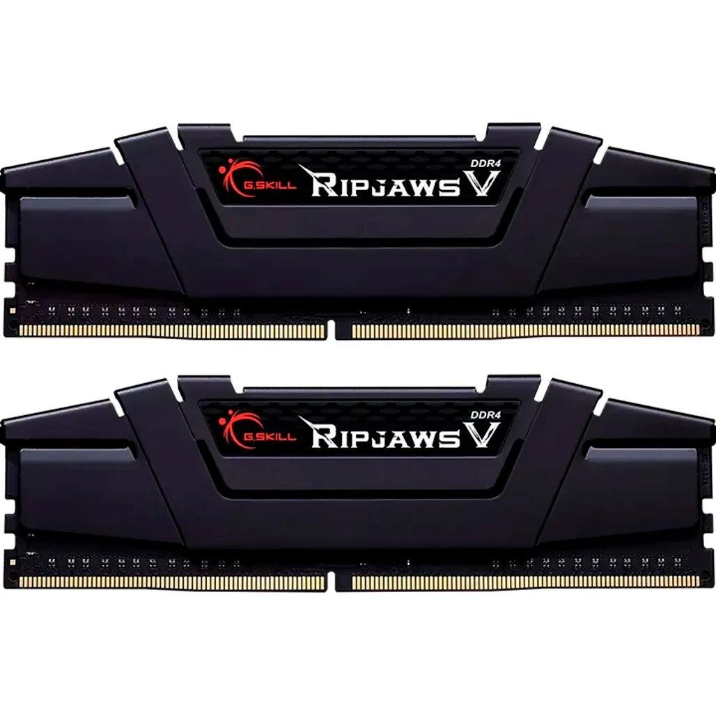 Оперативная память G.Skill Ripjaws V DIMM 64 Гб DDR4 3200 МГц CL16 Черный (F4-3200C16D-64GVK)