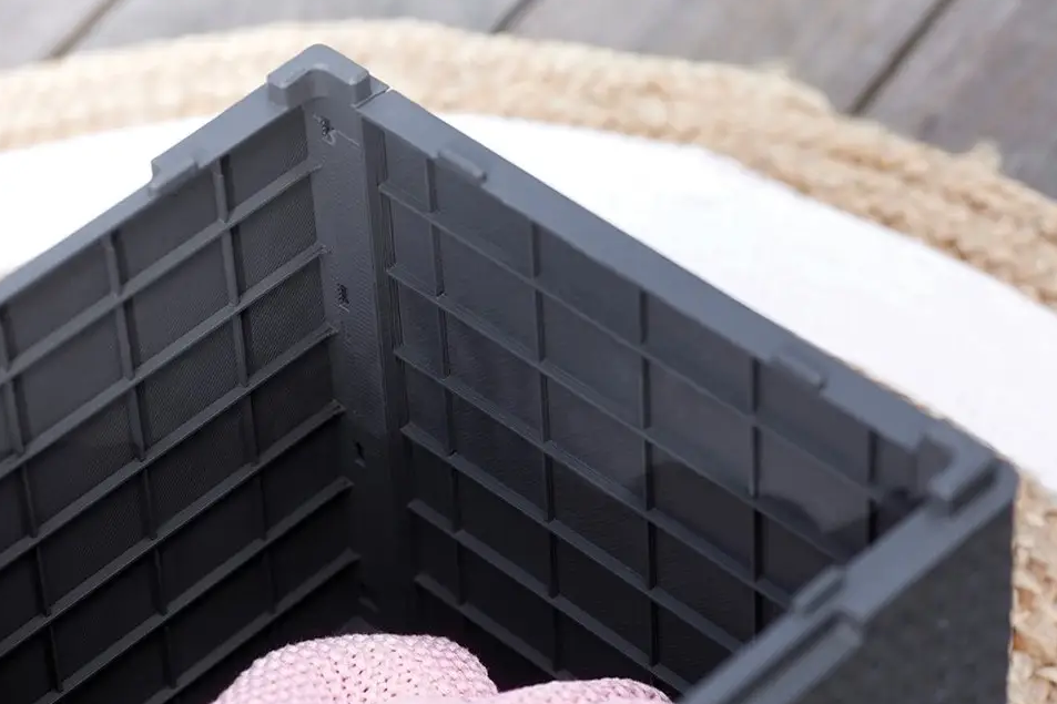 Стол-ящик садовый Keter Vigo storage box Графитовый (254958) - фото 4