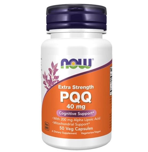 Антиоксидант PQQ NOW Foods PQQ Extra Strength 40 mg 50 Veg Caps