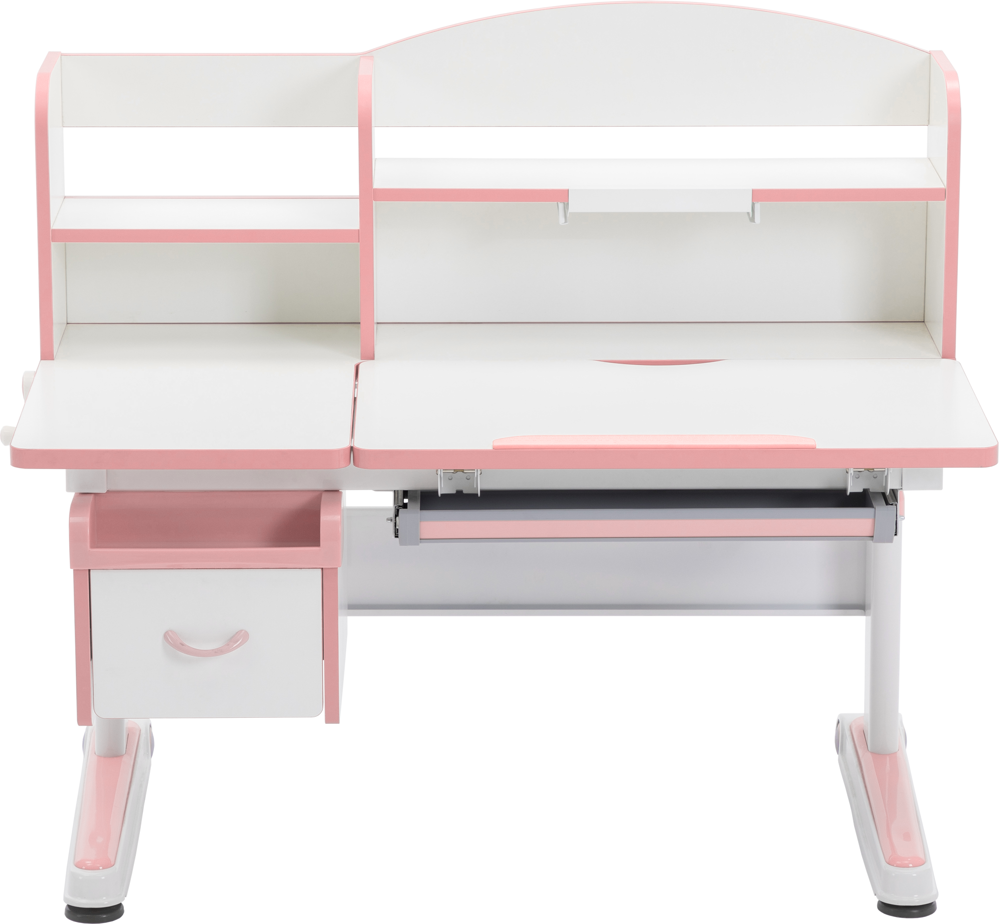 Парта детская регулируемая GT Racer DS-1901 Light Pink - фото 2 Парта детская регулируемая GT Racer DS-1901 Light Pink - фото 2