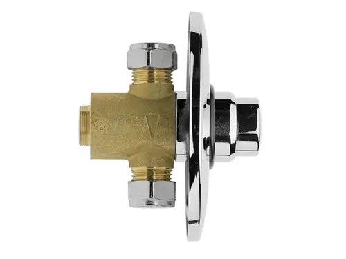 Пневматический кран Remer нажимной для душа 18-20 сек (TE30)