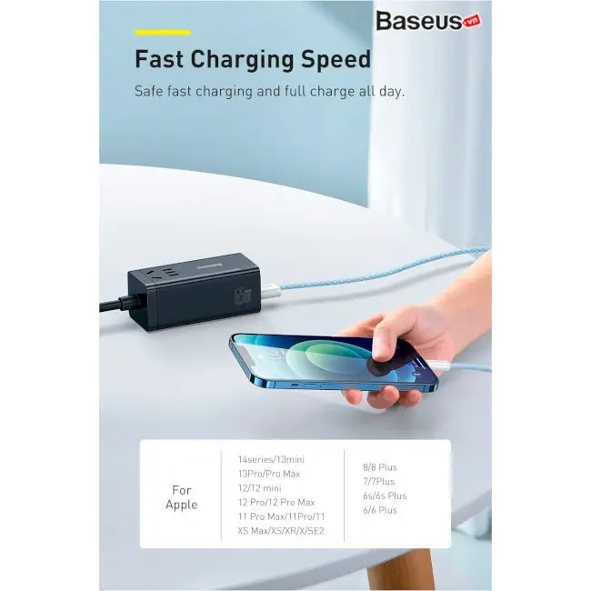 Кабель BASEUS Dynamic 2 Series Fast Charging Cable USB to Lightning CALD040005 2,4A 1 м Purple - фото 7