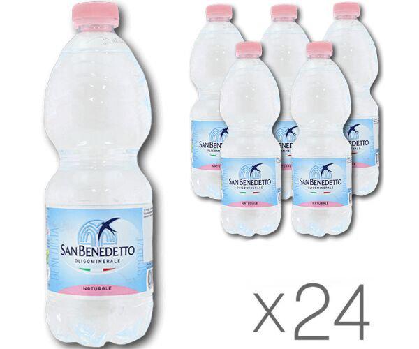 Вода мінеральна негазована San Benedetto 24 шт. х 0,5 л (18117) - фото 2 Вода мінеральна негазована San Benedetto 24 шт. х 0,5 л (18117) - фото 2