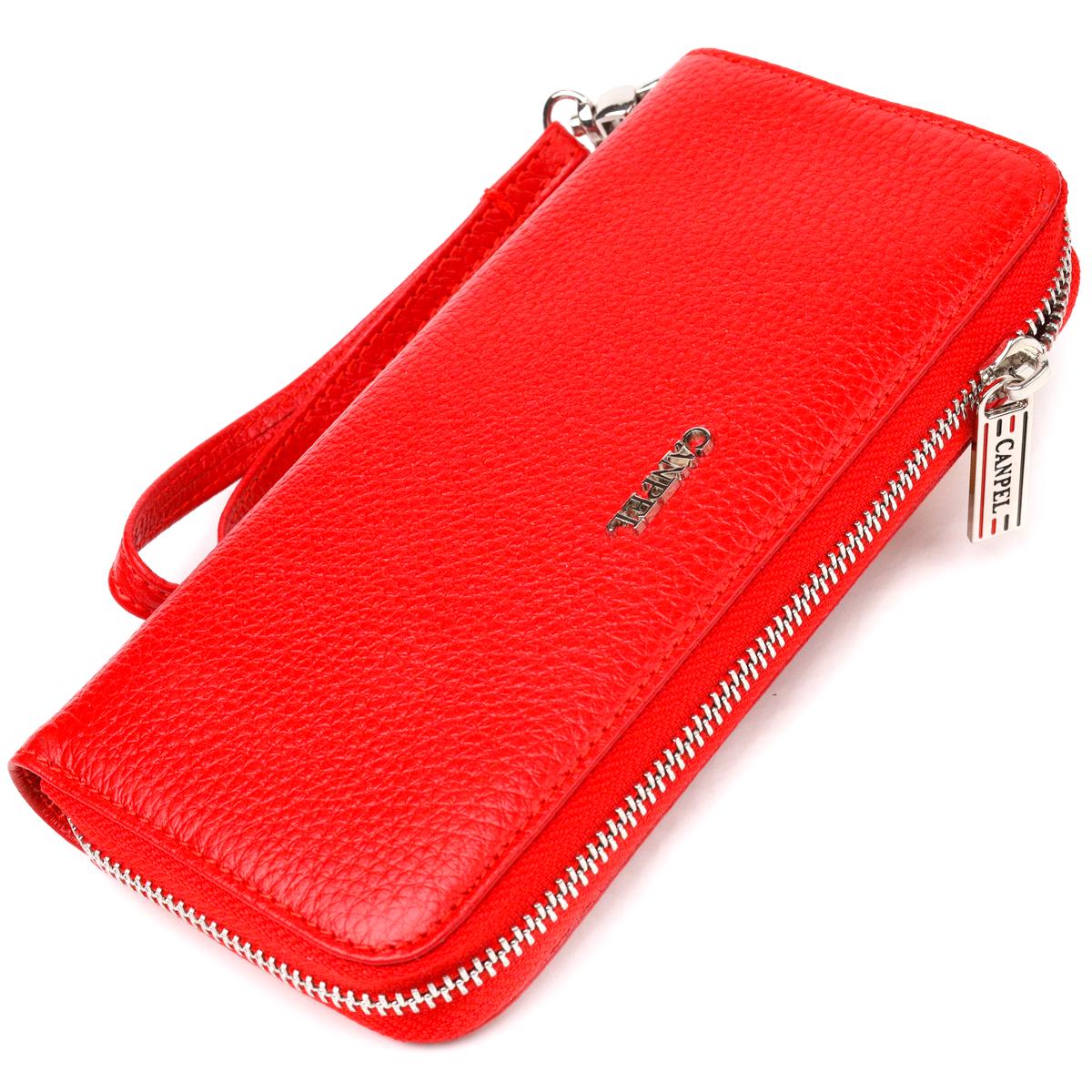 Кошелек женский CANPELLINI Wallet 21615 кожа Красный
