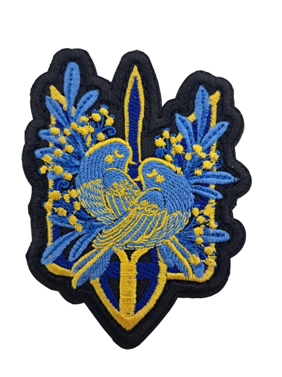 Шеврон Птицы 8,5х6,5 см (14553)