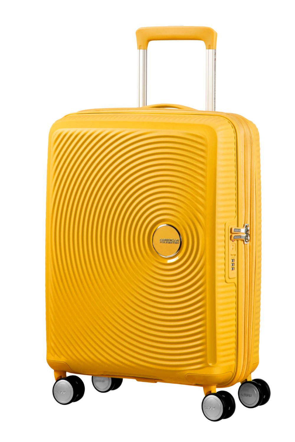 Валіза з розширенням American Tourister Soundbox 55x40x20/23 см Жовтий (32G-06001) - фото 1