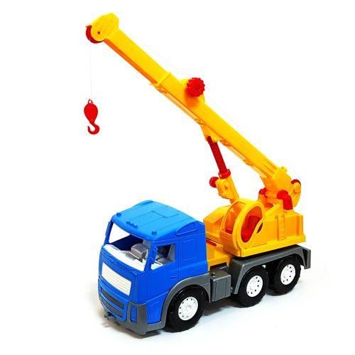 Игрушечный автокран Акрос Синий (2992344189)