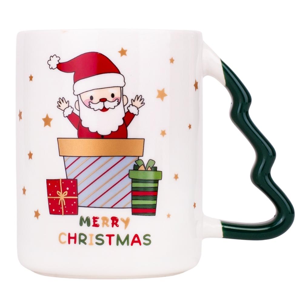 Набір чашок Веселий Санта 410 мл 4 шт. (6022-006) - фото 4 Набір чашок Веселий Санта 410 мл 4 шт. (6022-006) - фото 4