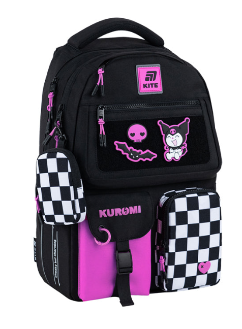 Рюкзак KITE Education teens Kuromi HK25-2587M-2 (4063276206404)
