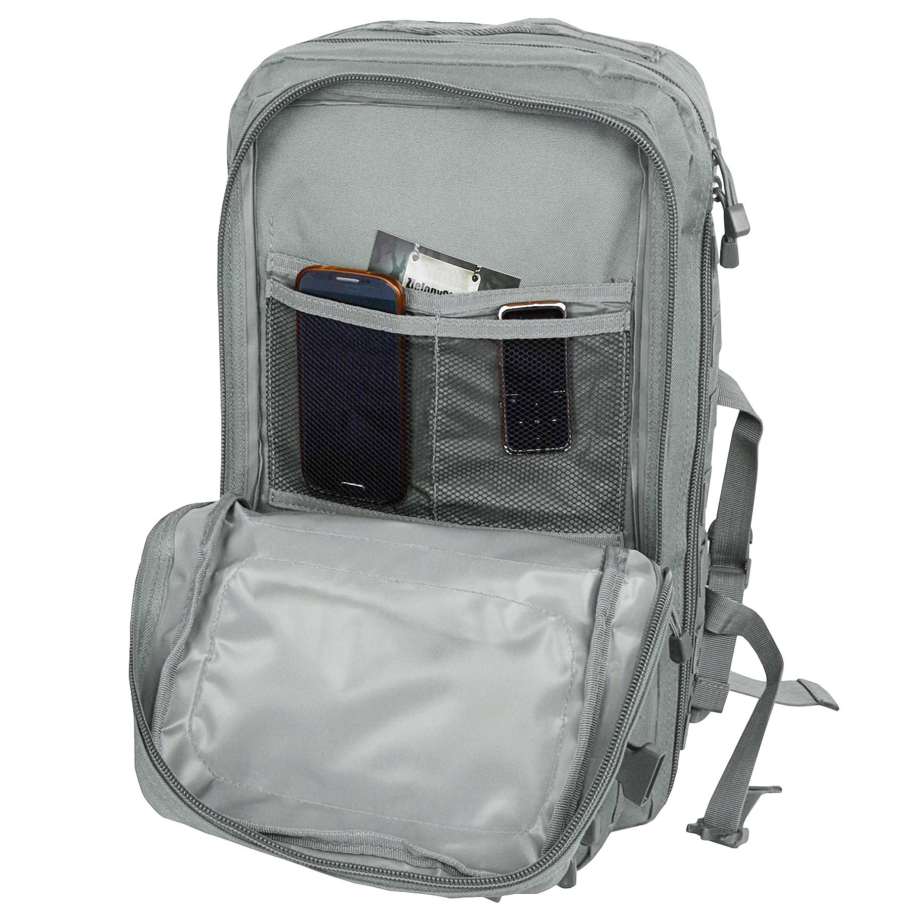 Рюкзак штурмовий Mil-Tec US Assault Large 36 л Foliage Grey - фото 11 Рюкзак штурмовий Mil-Tec US Assault Large 36 л Foliage Grey - фото 11