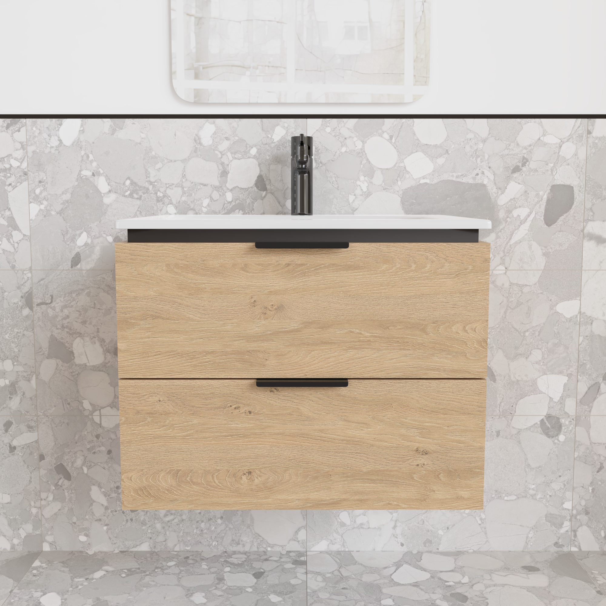 Тумба подвесная с раковиной MVK Vostok Icon 60 В2 600х450х530 мм Дуб каменный (p260db) - фото 1 Тумба подвесная с раковиной MVK Vostok Icon 60 В2 600х450х530 мм Дуб каменный (p260db) - фото 1