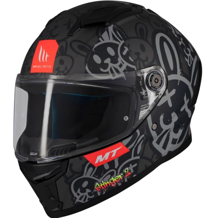 Мотошлем MT STINGER 2 RAM F1 Matt XL (27732571)