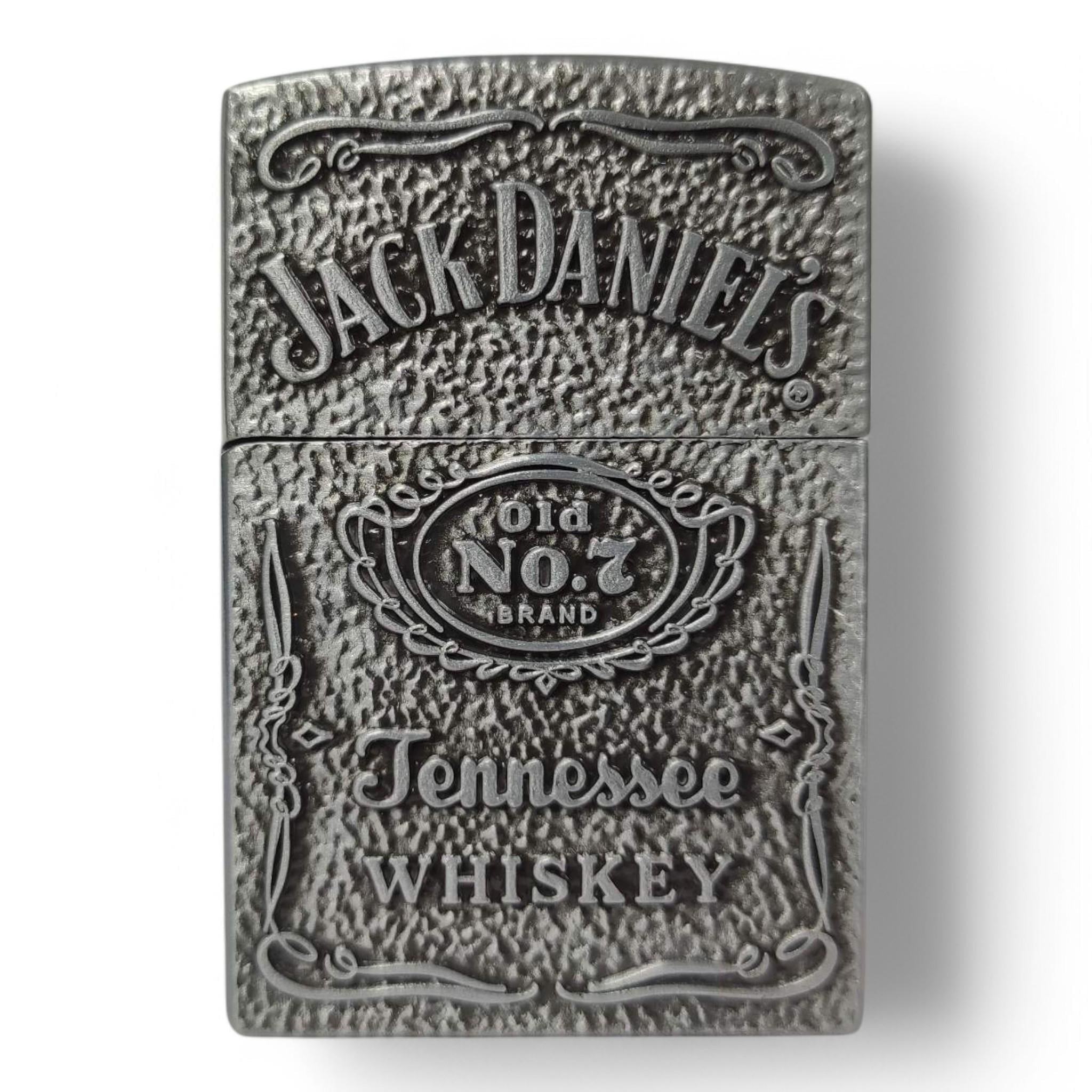 Зажигалка газовая Jack Daniel's HL-4901 в подарочной упаковке Silver (10568S)