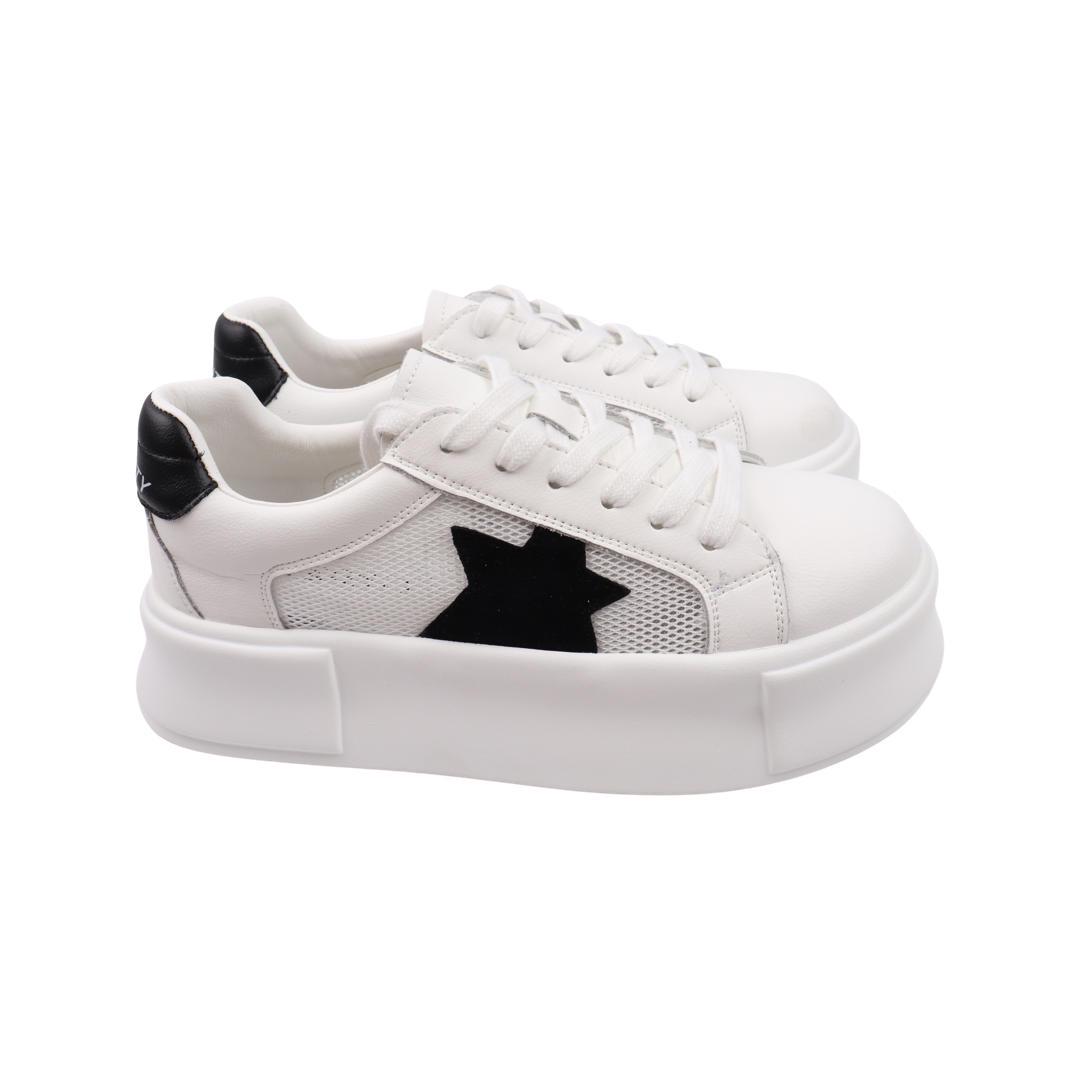 Кеди жіночі Vikonty зі шкіри р. 39 Білий (353-22LTCPF)