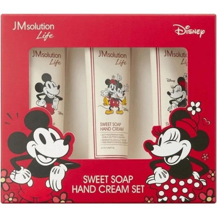 Набор кремов для рук JMsolution Life Disney Sweet Soap Hand Cream Set Сладкое мыло 3х50 мл