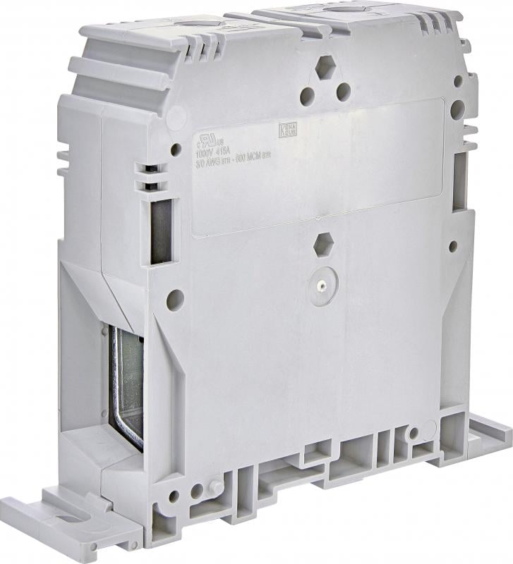 Клемма винтовая наборная силовая ETI ESC-GPA.240/FIX 415А 240 мм2 134x37x115 мм Серый (3903214)