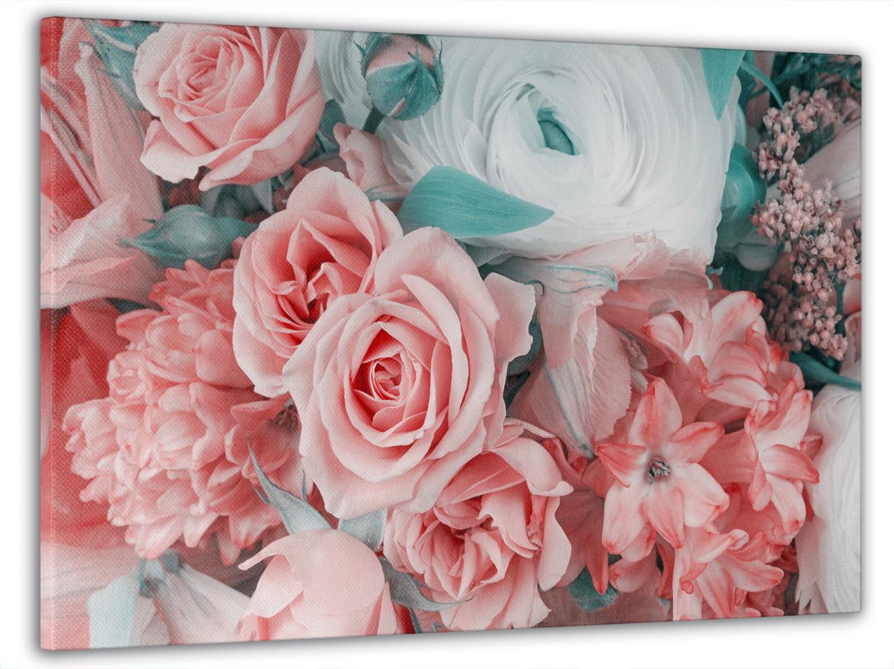 Картина на холсте DK Нежные розы 60x100 см (MK10128_M)