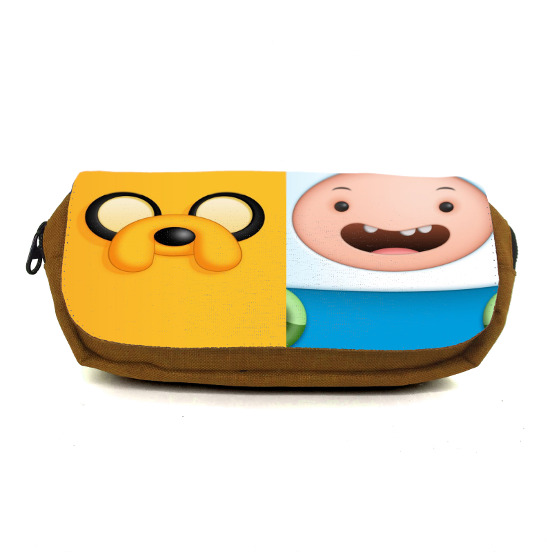 Пенал школьный Adventure time-004 Оранжевый (1404954138)