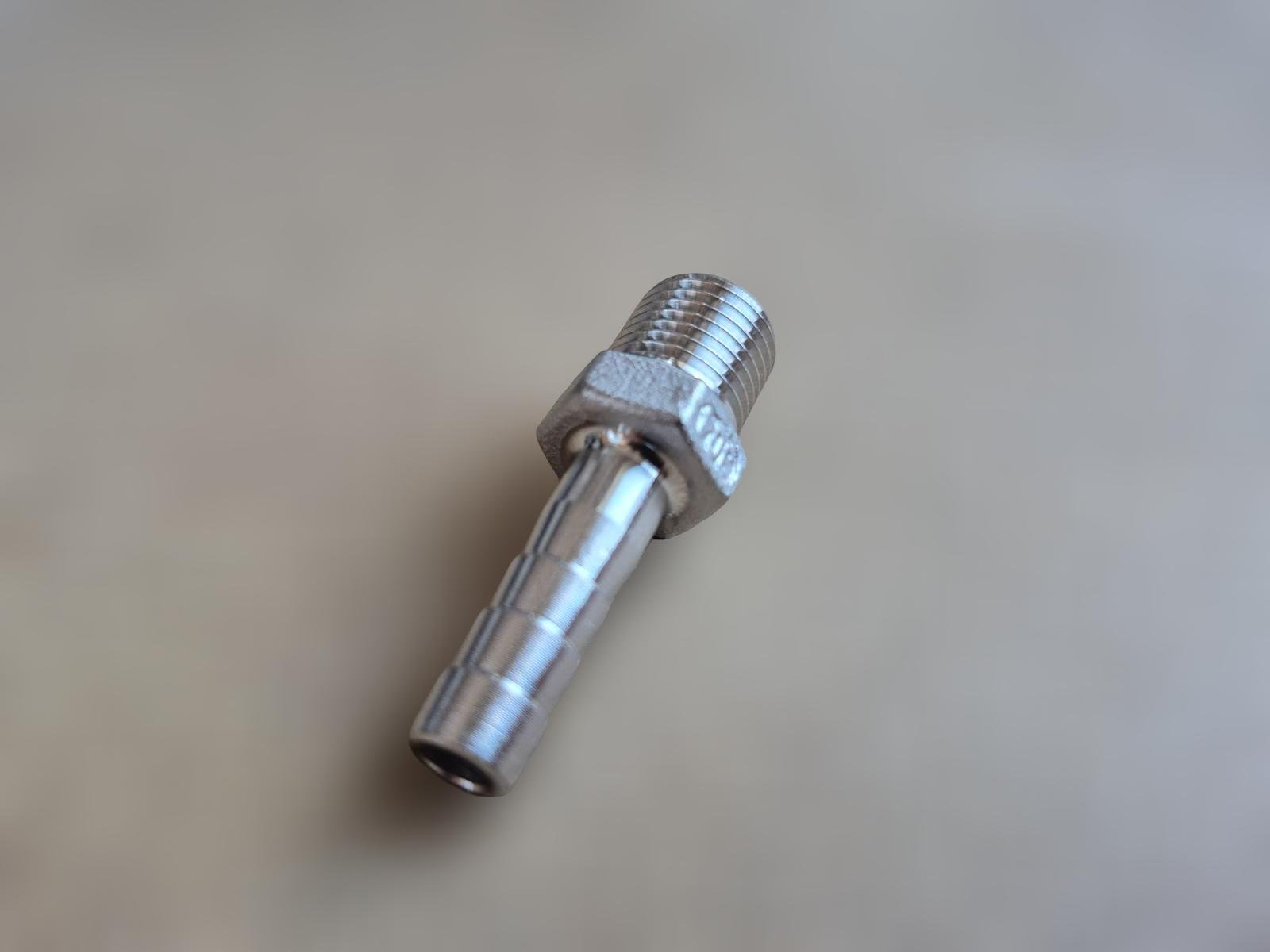 Штуцер шланговий різьбовий DN8 AISI304 BSPP Class-150 ялинка н/ж сталь ЗР 8 мм 1/4" (29203249) - фото 7 Штуцер шланговий різьбовий DN8 AISI304 BSPP Class-150 ялинка н/ж сталь ЗР 8 мм 1/4" (29203249) - фото 7