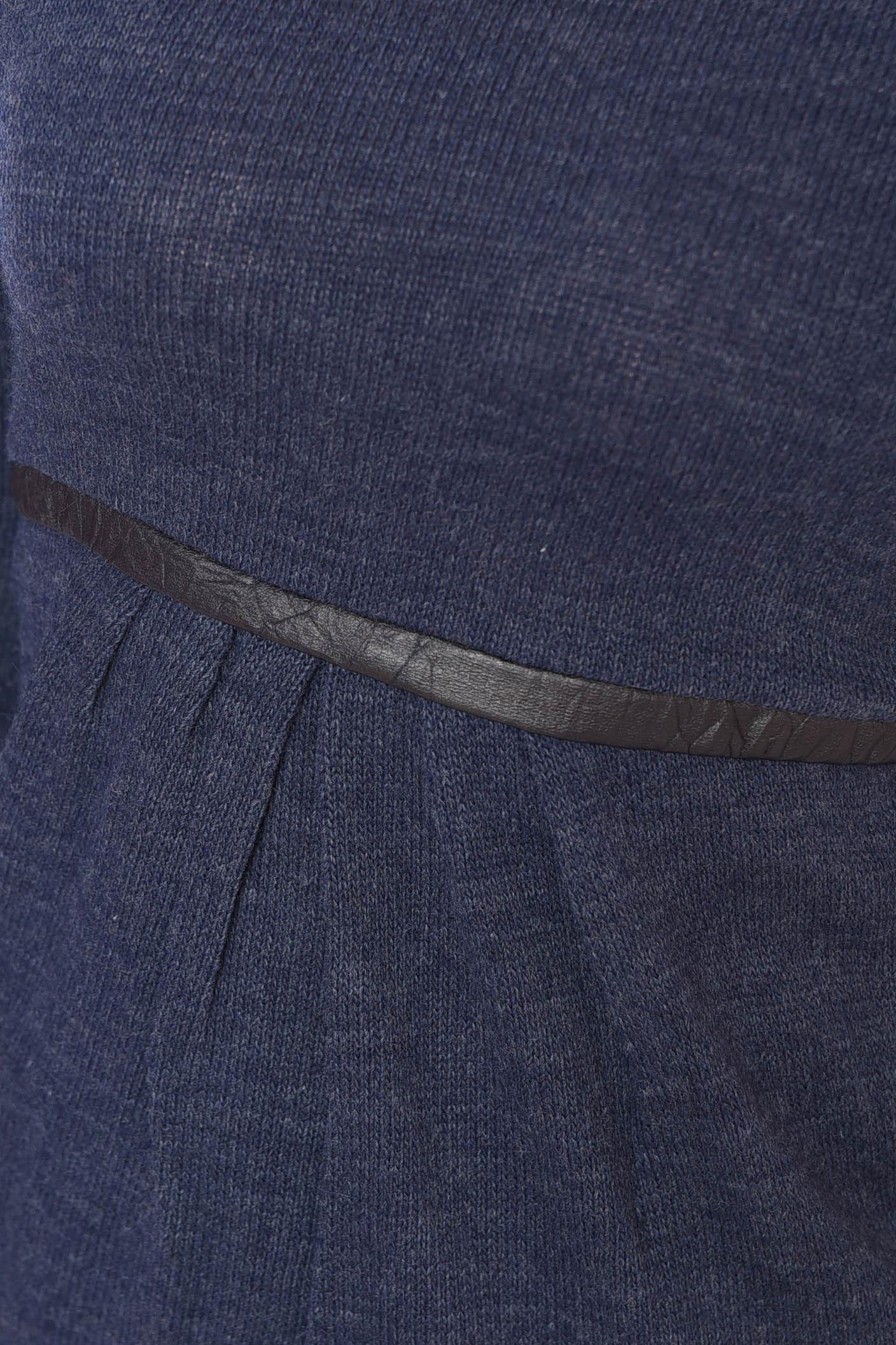 Кофта женская 199417 полуботальная 2XL Темно-синий (199417_!303754_L) - фото 4