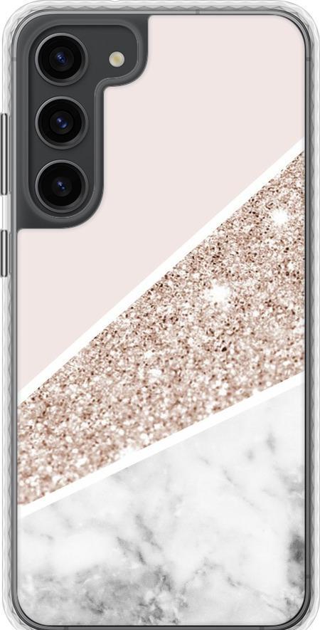 Чехол на Samsung Galaxy S23 Plus Пастельный мрамор (4342pc-2905-42517)