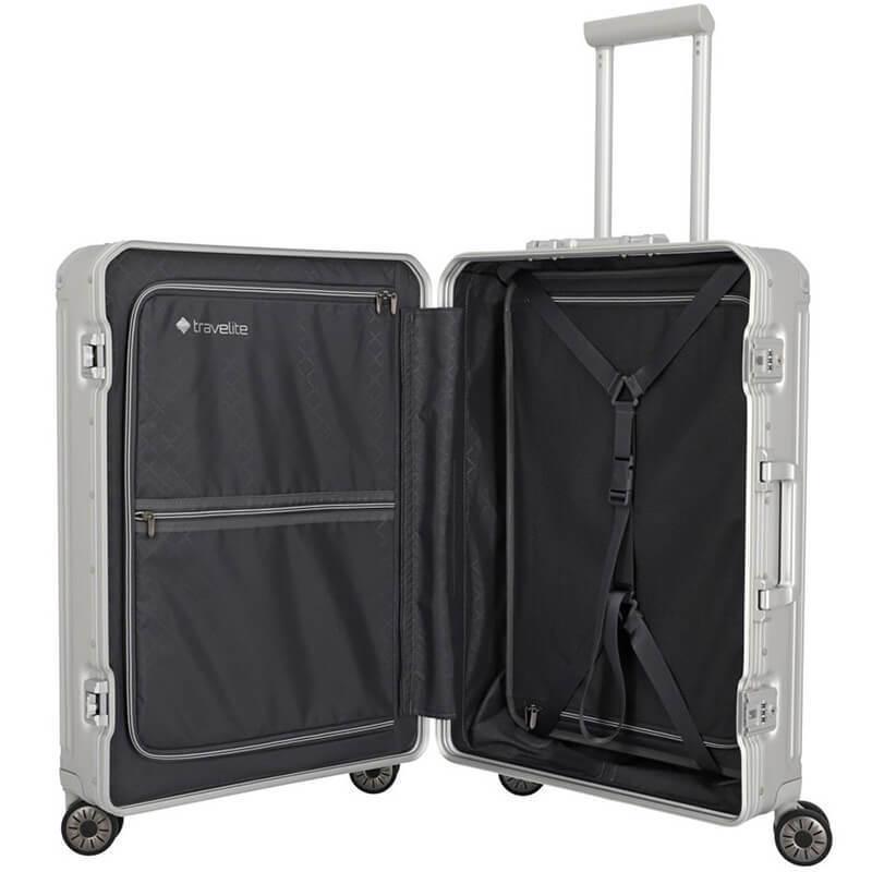 Валіза на 4 колесах Travelite Next 2.0 M 69 л Silver (TL079848-56) - фото 6 Валіза на 4 колесах Travelite Next 2.0 M 69 л Silver (TL079848-56) - фото 6