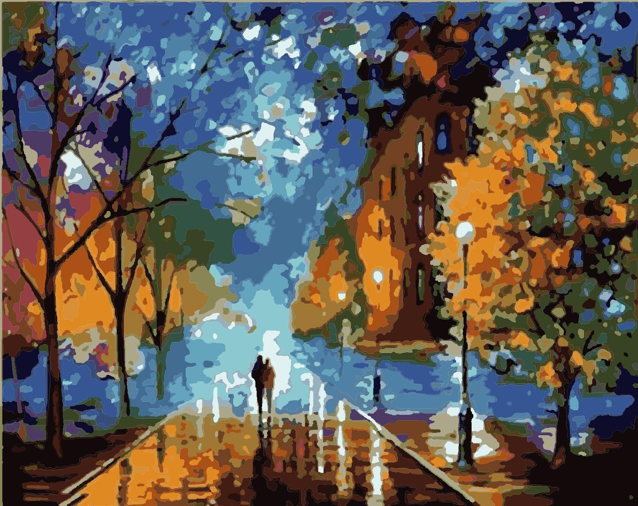 Картина по номерам Идейка Под лунным светом 40x50 см (skl-КНО2623)