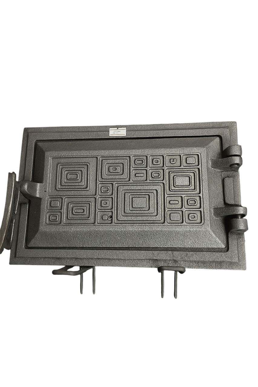 Дверца поддува чугунная Модерн для печи и камина 3,5 кг 265х165 мм