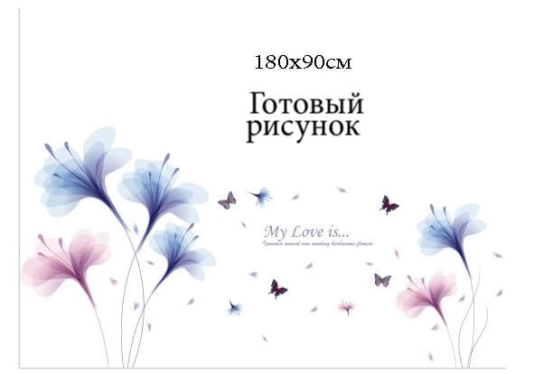 Наклейка інтер'єрна на стіну Green Life Квіти 90х180 см (XL8262) - фото 2 Наклейка інтер'єрна на стіну Green Life Квіти 90х180 см (XL8262) - фото 2