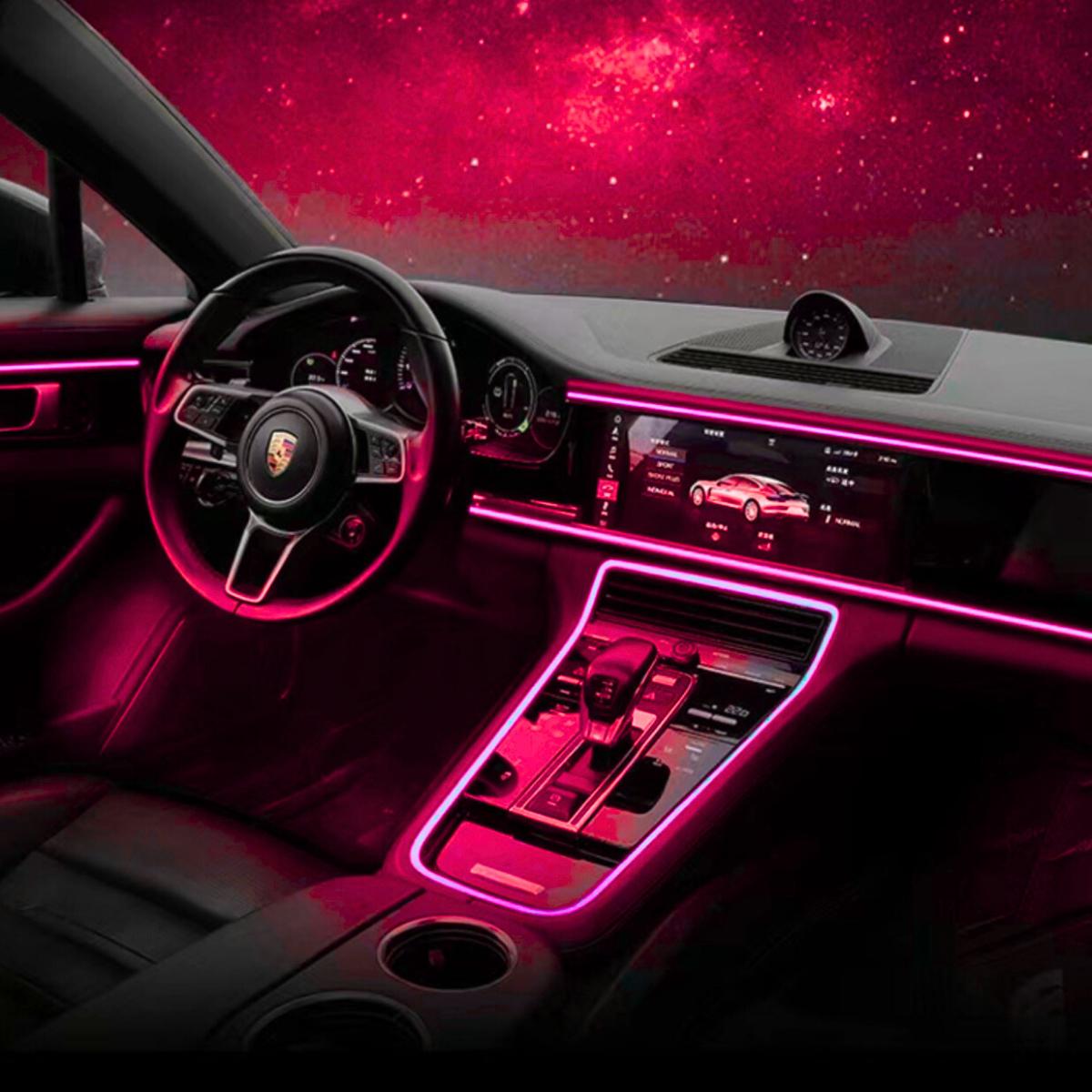 USB-стрічка для авто NeonixRide контурна неонова 5 м Рожевий (2167) - фото 2 USB-стрічка для авто NeonixRide контурна неонова 5 м Рожевий (2167) - фото 2