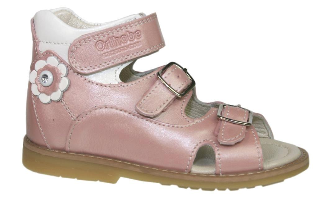 Cандали Orthobe для девочек 004 р. 21 Розовый Cандали Orthobe для девочек 004 р. 21 Розовый