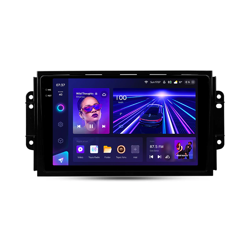 Автомагнітола штатна Teyes для Chery Tiggo 3 2016-2018 Android CC3 2K 6/128G Wi-Fi/4G