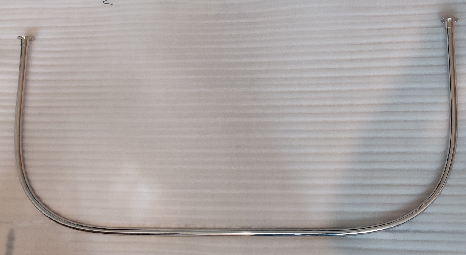 Карниз для ванной Комфорт Ф25 п-образный 140х70 см