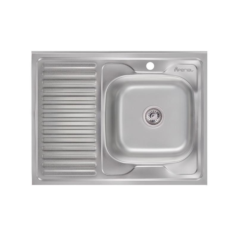 Мийка для кухні прямокутна Imperial 6080-R Decor IMP6080RDEC (35938)