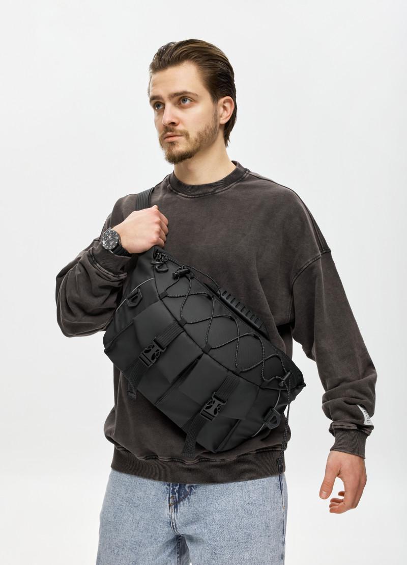 Сумка-бананка мужская под ноутбук Sambag Urban Pro 46×26 см Черный (51411264m) Сумка-бананка мужская под ноутбук Sambag Urban Pro 46×26 см Черный (51411264m)